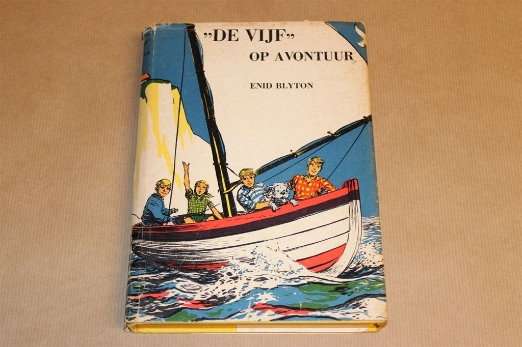 De Vijf op avontuur - Enid Blyton - 2e druk met stofomslag, Ophalen of Verzenden, Gelezen