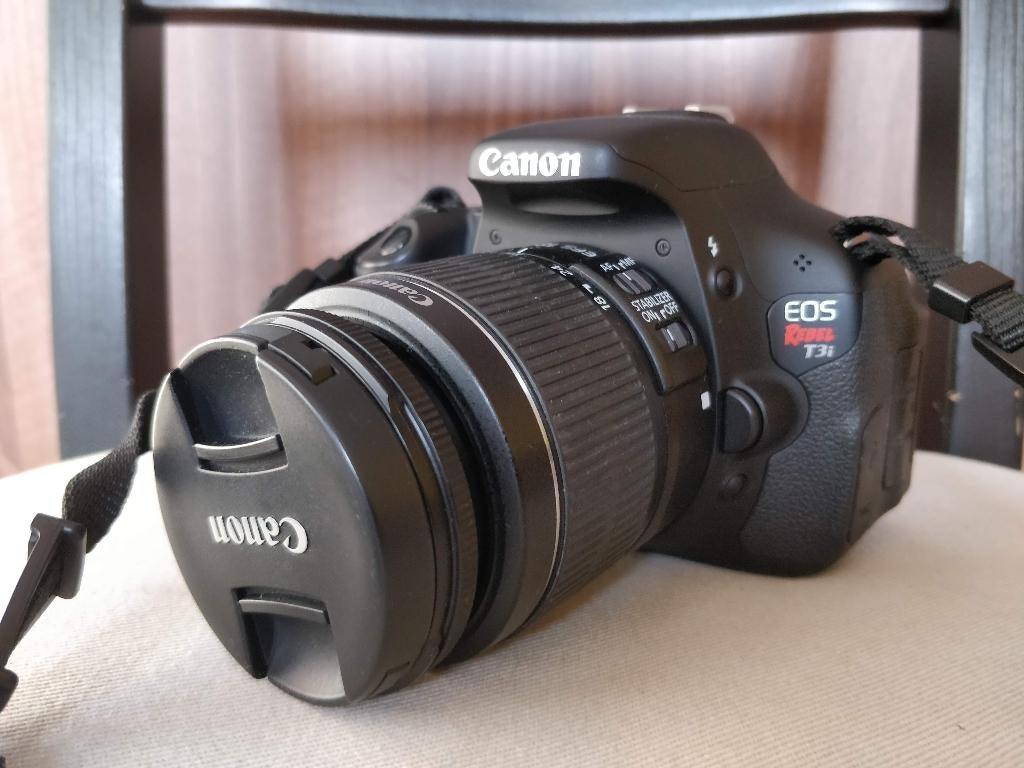 Canon EOS Rebel T3i, Gebruikt, Canon, Compact, Geen optische zoom