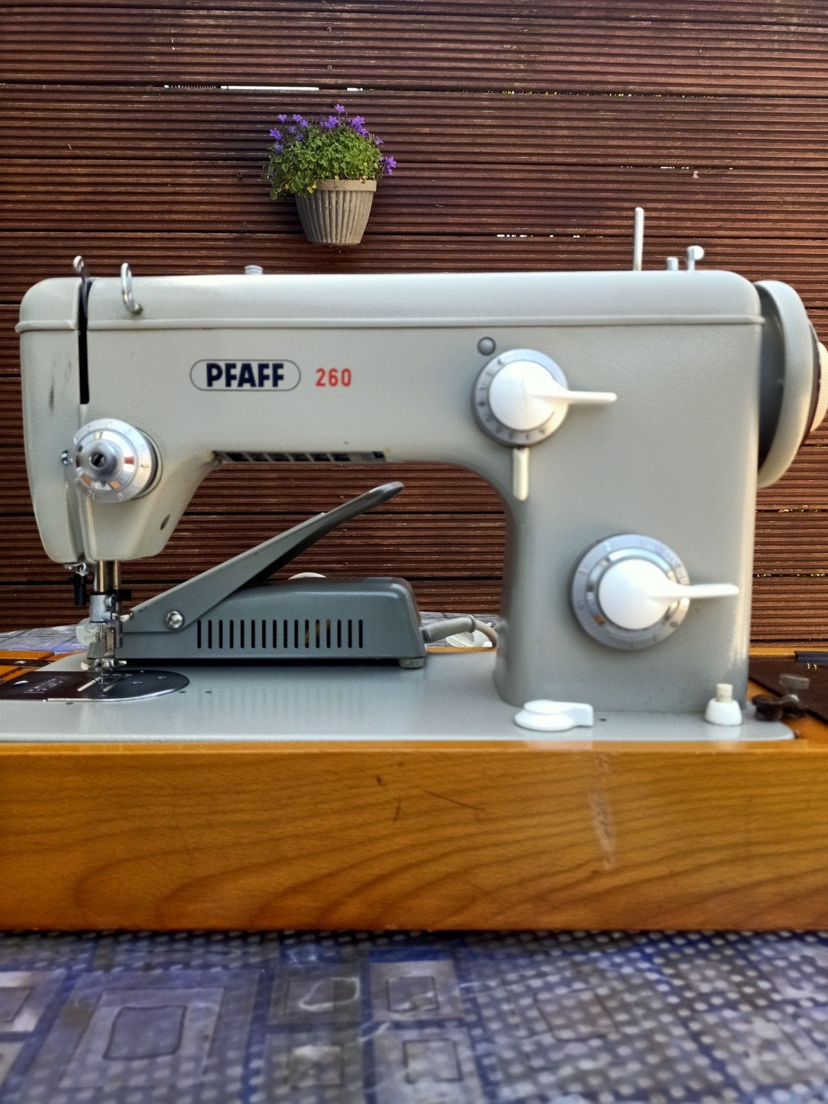 Pfaff 260 Naaimachine, Ophalen, Naaimachine, Pfaff