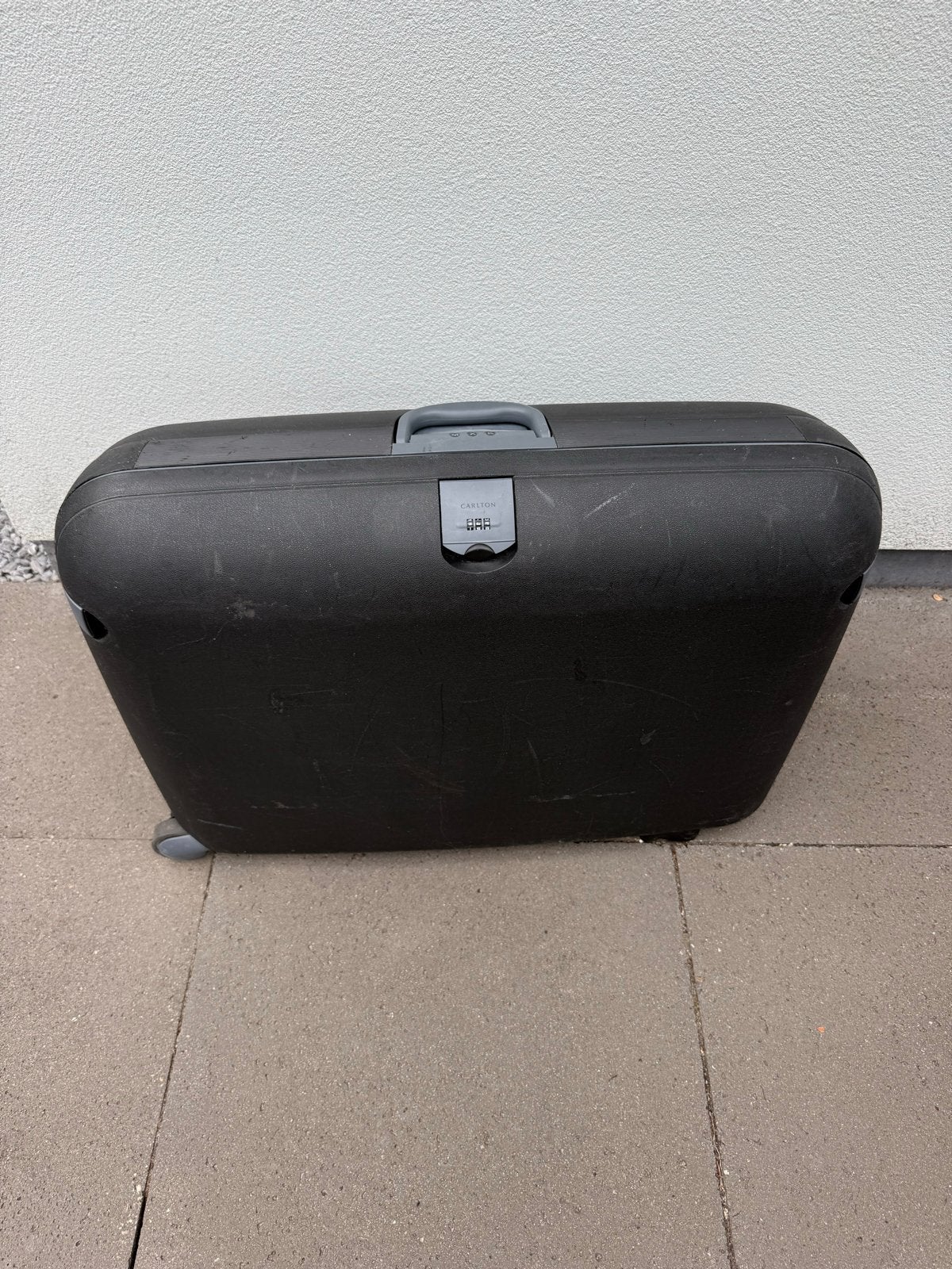 Carlton Koffer zwart, Sieraden, Tassen en Uiterlijk, Ophalen, Gebruikt, 50 tot 60 cm, Hard kunststof