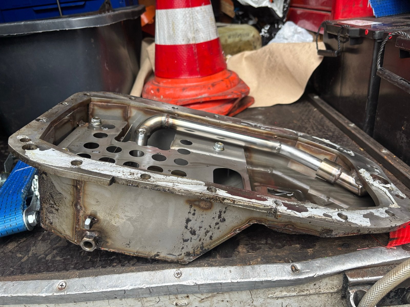 Carterpan saab b204 —> bmw e36 swap, Ophalen of Verzenden, Gebruikt, Universele onderdelen