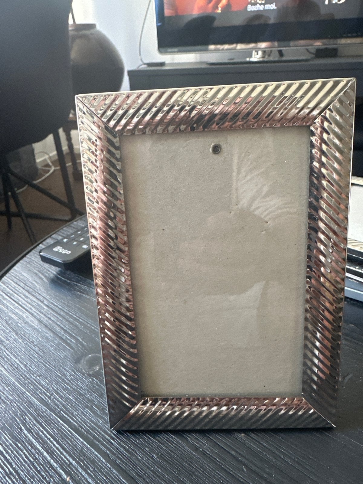 3x Fotolijstjes 17x12 cm - Zilverkleurig, Ophalen of Verzenden, Gebruikt