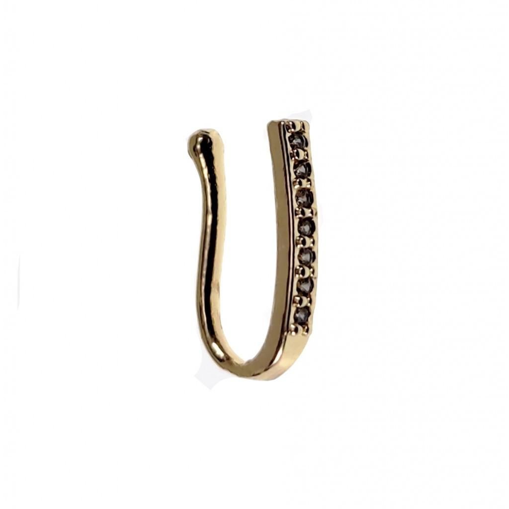 Klem Neuspiercing - Gold Plated - Klem Neus Piercing, Overige materialen, Birgitta-Gracht 33, 6465 EL Kerkrade, Nederland, Verzenden