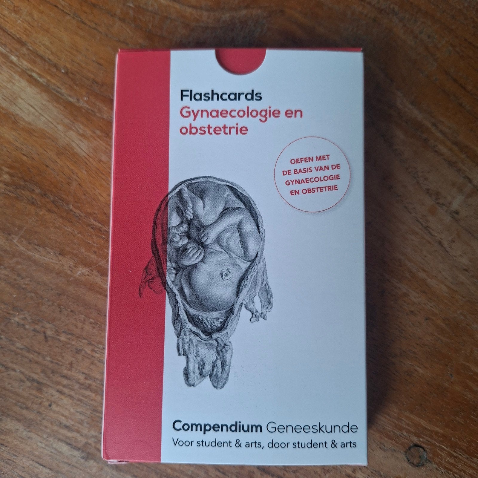 Flashcards Compendium Geneeskunde gynaecologie en obstetrie, Boeken, Studieboeken en Cursussen, Ophalen of Verzenden, Nieuw
