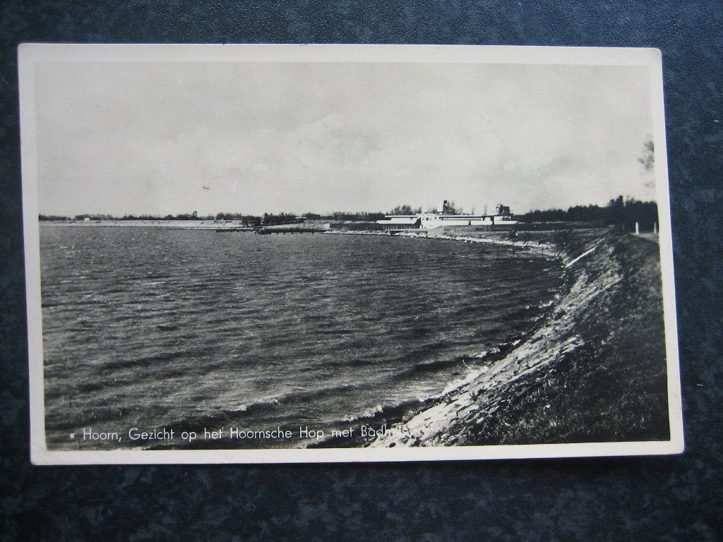 HOORN  Gezicht op Hoornsche Hop Badhuis 1948, Ophalen of Verzenden, 1940 tot 1960, Noord-Holland