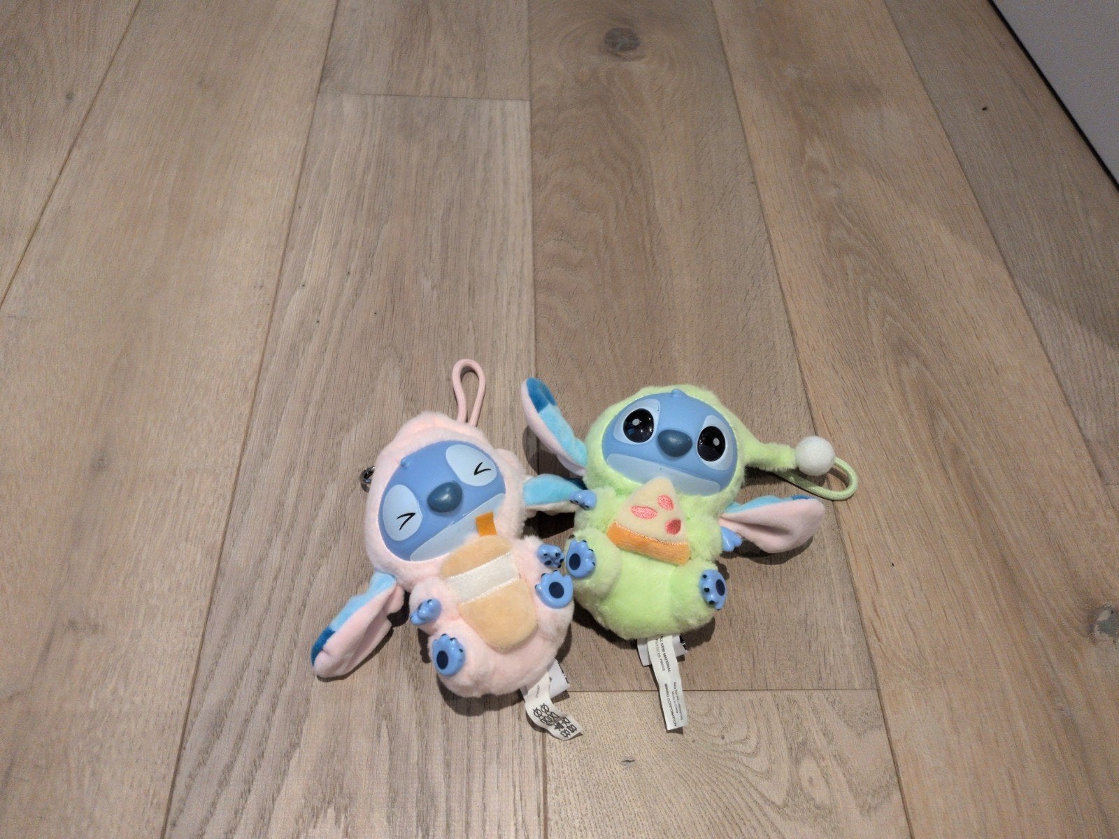 Disney Stitch Knuffels - Roze en Groen, Ophalen of Verzenden, .., .., ..