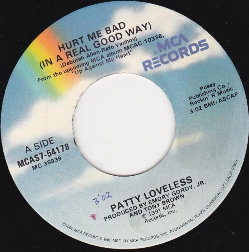 Patty Loveless - Hurt Me Bad 7", 7 inch, Single, Ophalen of Verzenden, Zo goed als nieuw