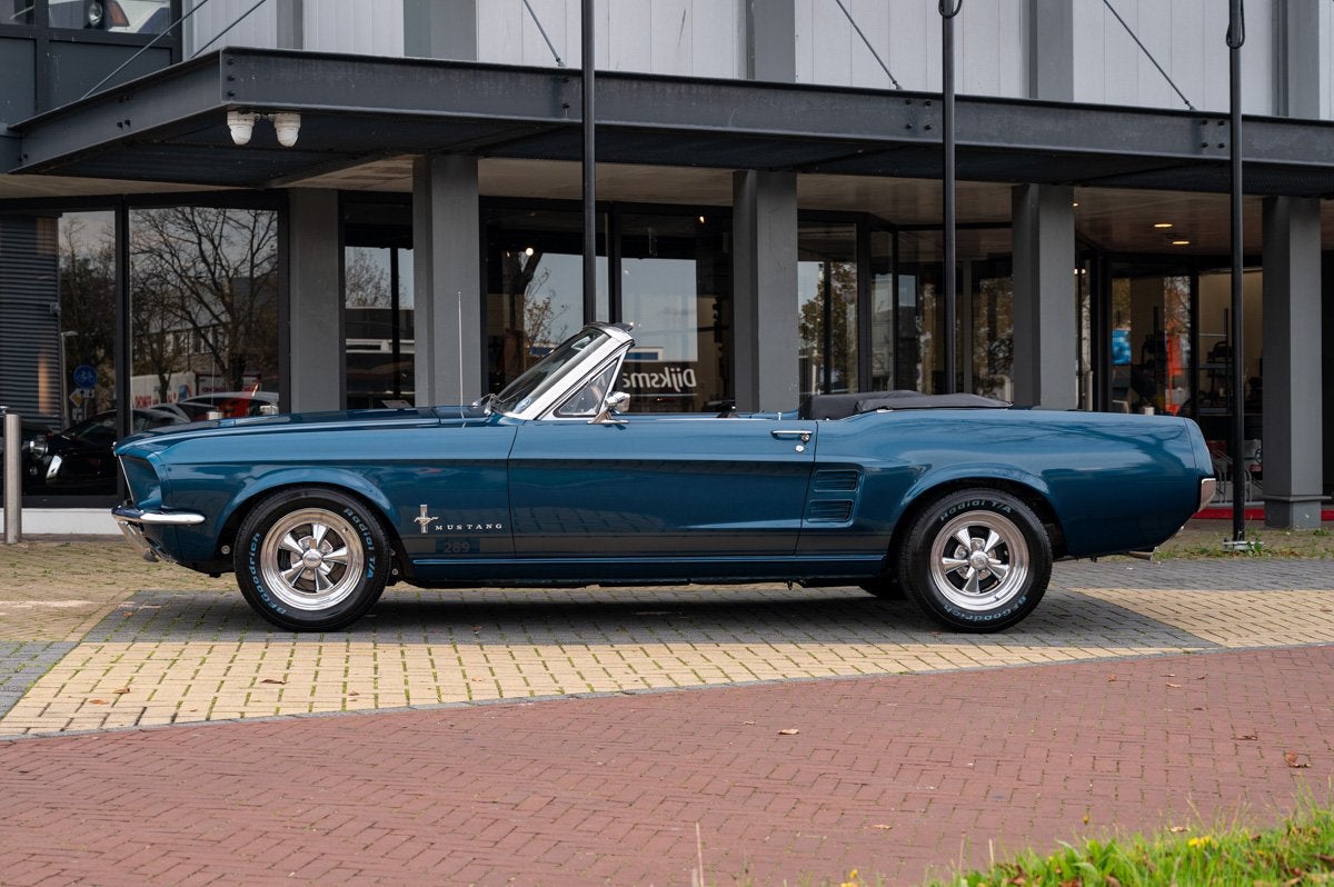 Ford Mustang 4.7 Convertible (bj 1967, automaat), Auto's, Automaat, Gebruikt, 8 cilinders, Cabriolet