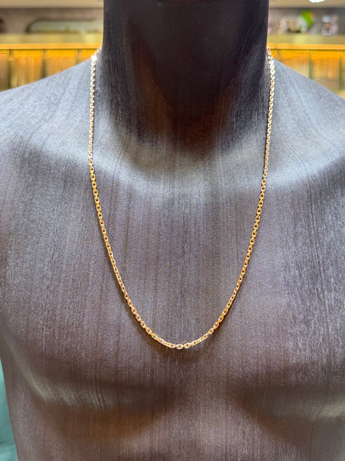 14KT Goud - 19.5 Gram - Ketting - ANKER - Rosé goud, Ophalen, Nieuw, Goud