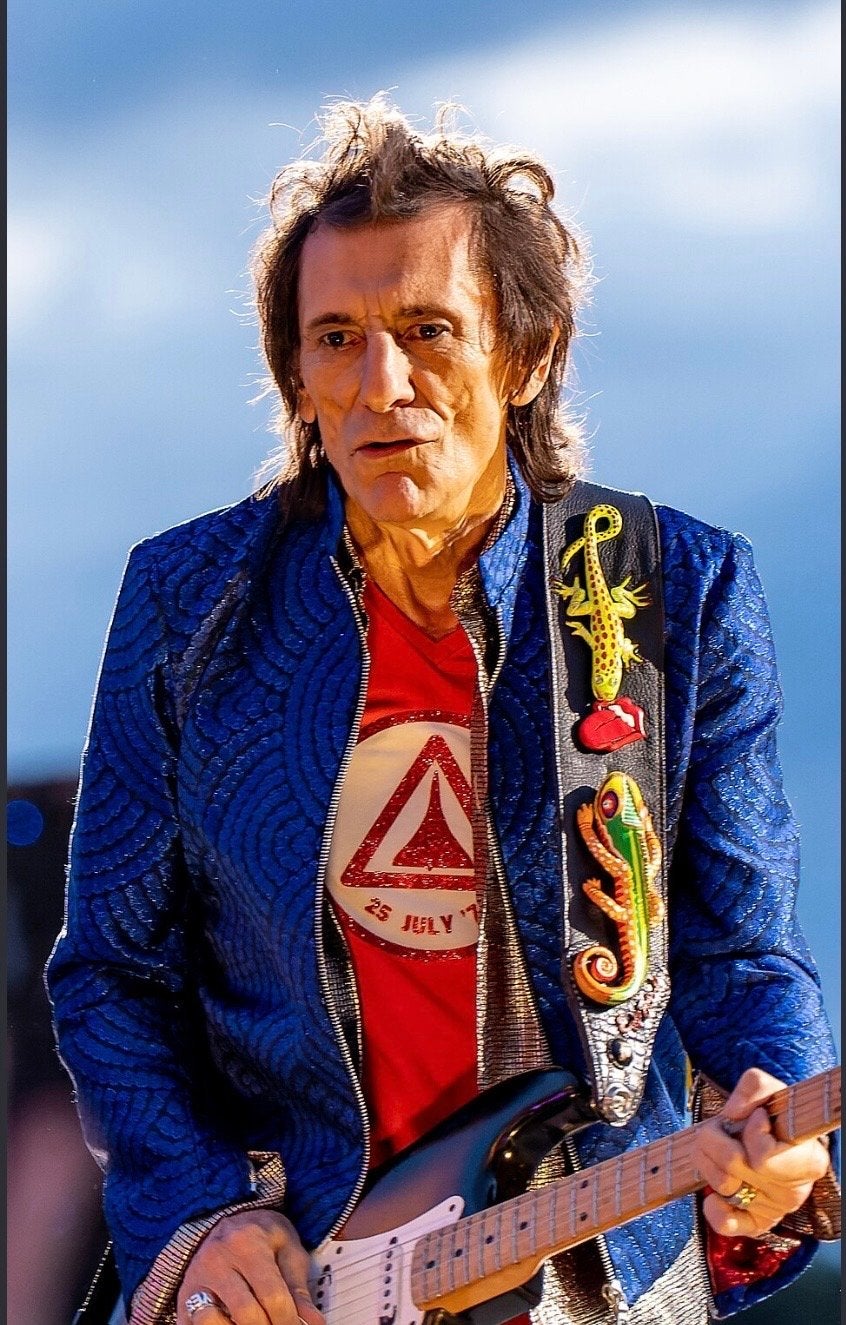 1 kaart voor Ron Wood in Paradiso , maandag 7 September, Eén persoon, September