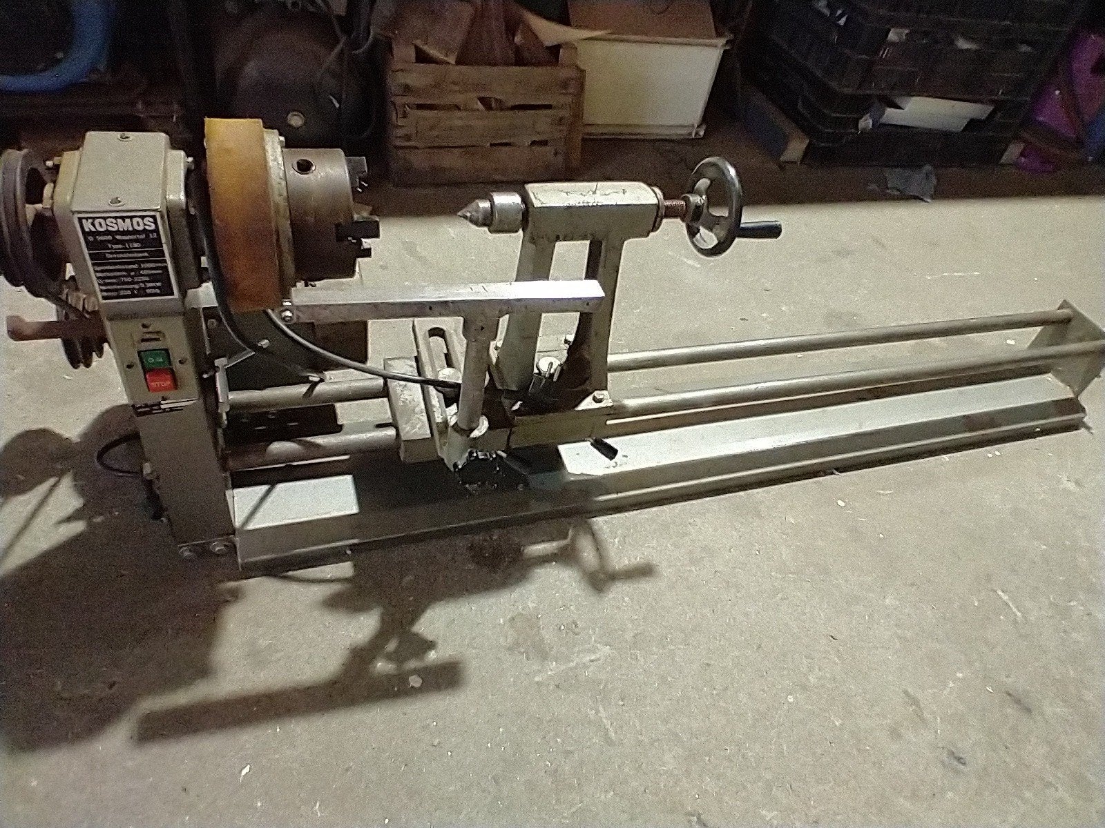 Houtdraaibank Kosmos1180, Ophalen, Houtdraaibank, 500 tot 1000 mm