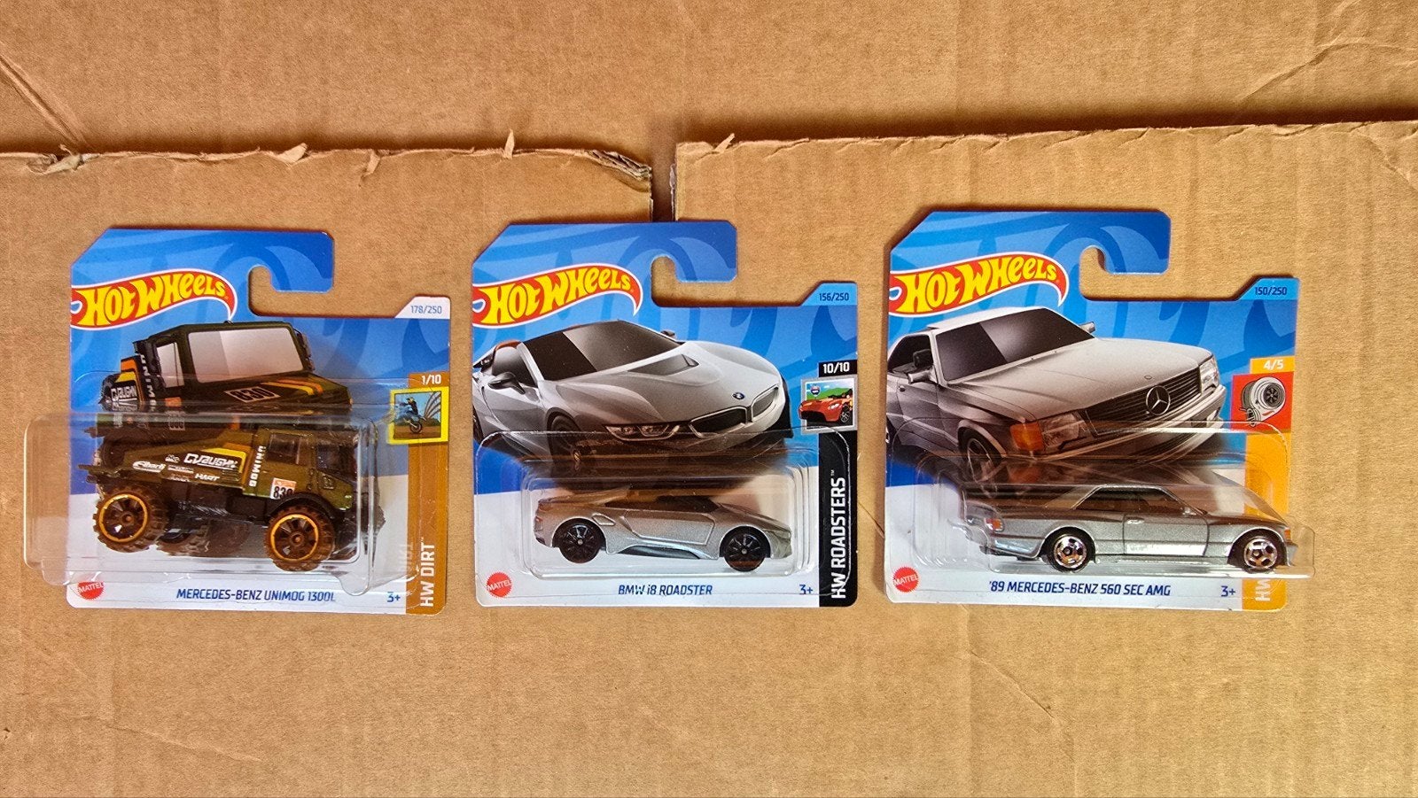 Hot Wheels Mercedes en BMW, Ophalen of Verzenden, Nieuw