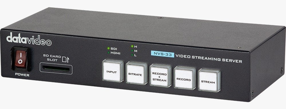 Datavideo NVS-33 Video Streaming Server & Recorder, Ophalen, Gebruikt, Video