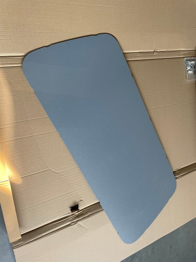 Achterklep boven paneel 5mm kunststof grijs VW Caddy, Auto-onderdelen, Ophalen, Nieuw, De Houtakker 12D, Info@bulters.nl