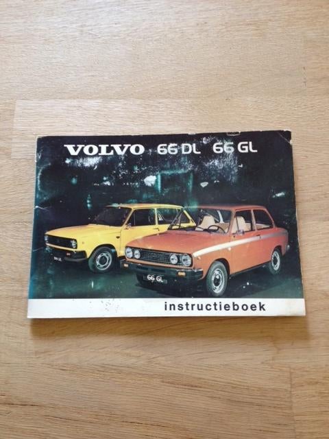 Handleiding/Instructieboekje     Volvo  66       1975     NL, Ophalen of Verzenden