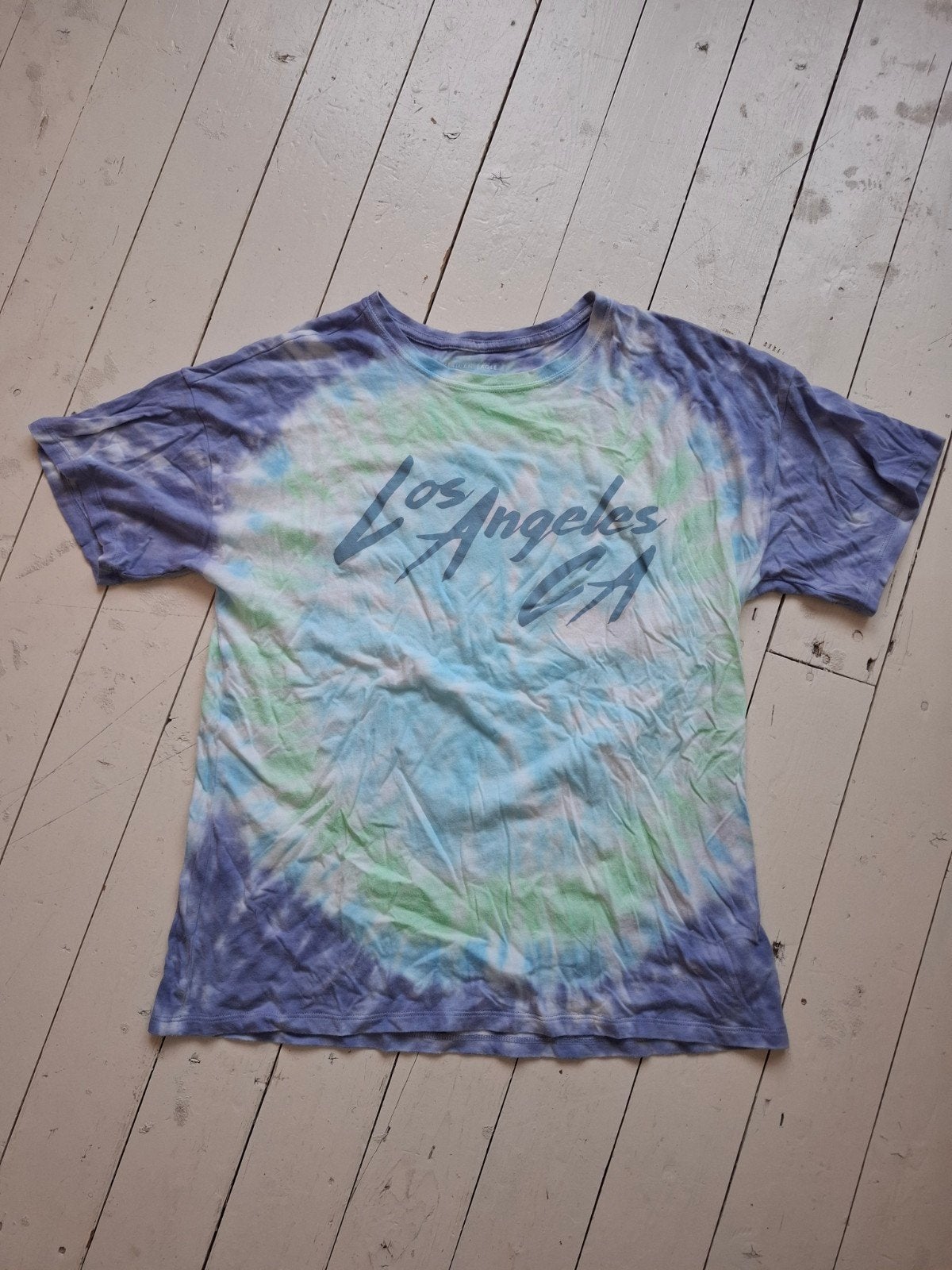 American Eagle tie-dye shirt Los Angeles CA - XS, American Eagle, Meerkleurig, Ophalen of Verzenden, Zo goed als nieuw