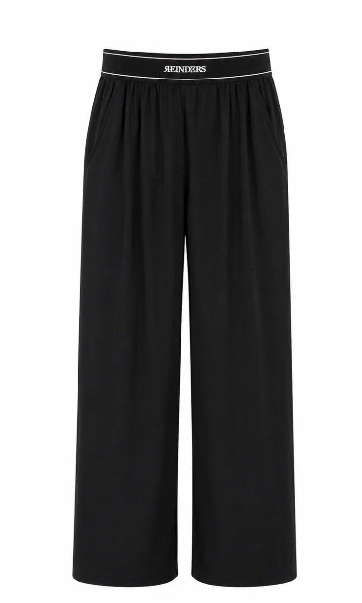 Reinders broek helemaal nieuw met logo tailleband M, Verzenden, Nieuw, Zwart, Lang
