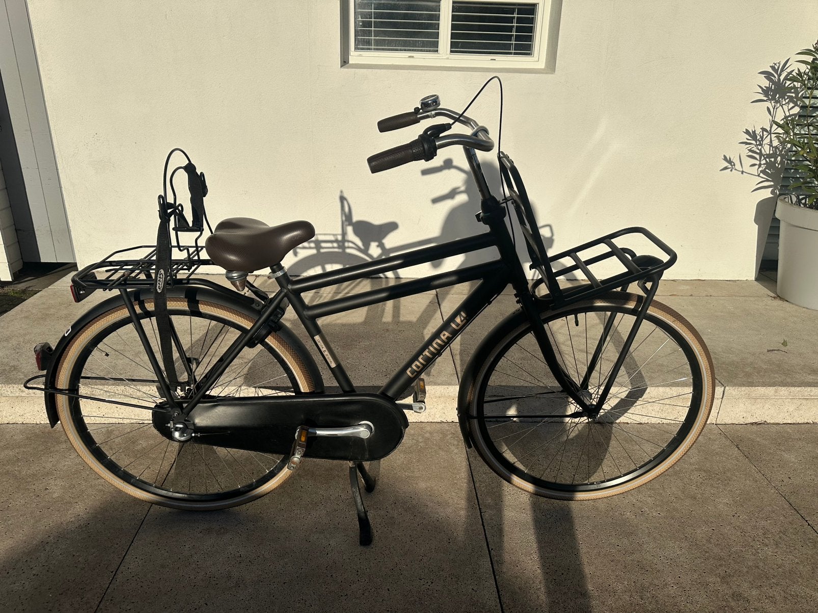 Cortina U4 28inch H50 herenfiets nieuw model met garantie, Fietsen en Brommers, Terugtraprem, Versnellingen, 49 tot 53 cm, Zo goed als nieuw