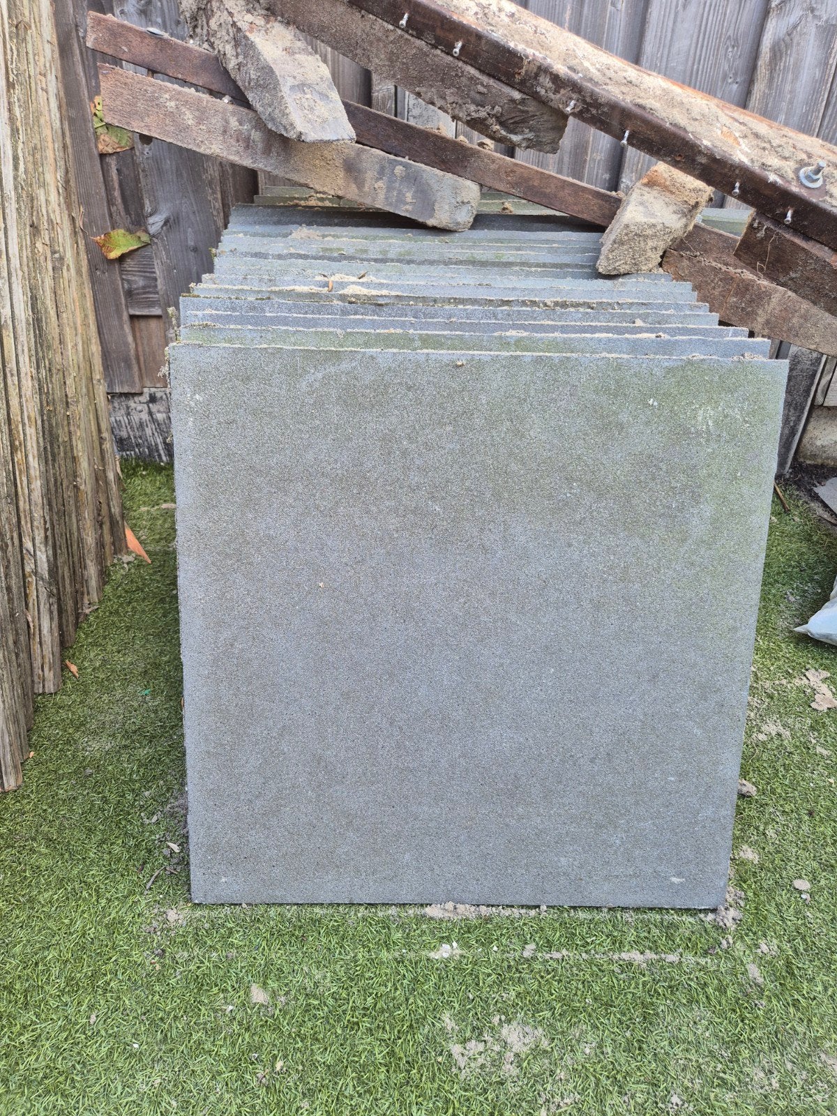 Terrastegels - 10 m² of meer, Ophalen, Gebruikt, 10 m² of meer, Beton