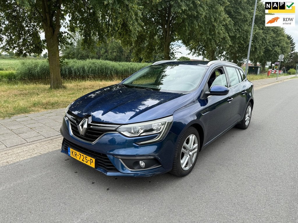 Renault Mégane Estate 1.5 dCi Eco2 Zen CLIMA/NAVI/LED, Auto's, Renault, Voorwielaandrijving, Gebruikt, 4 cilinders, Blauw