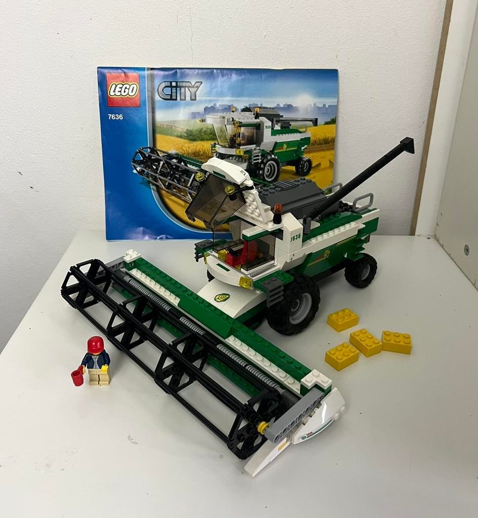 Lego City Farm 7636 oogstmachine set, Kinderen en Baby's, Speelgoed | Duplo en Lego, Compleet, City, Lego, Ophalen of Verzenden
