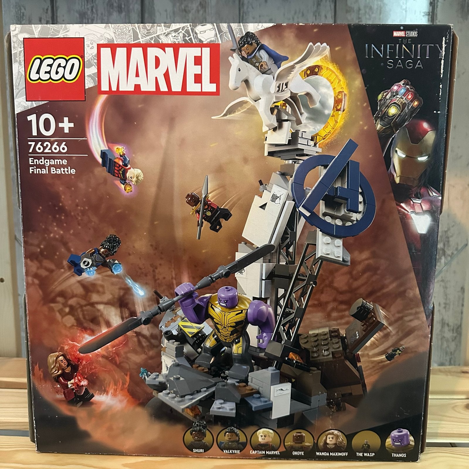 LEGO Marvel 76266 - Endgame Final Battle, Ophalen of Verzenden, Zo goed als nieuw, Overige merken