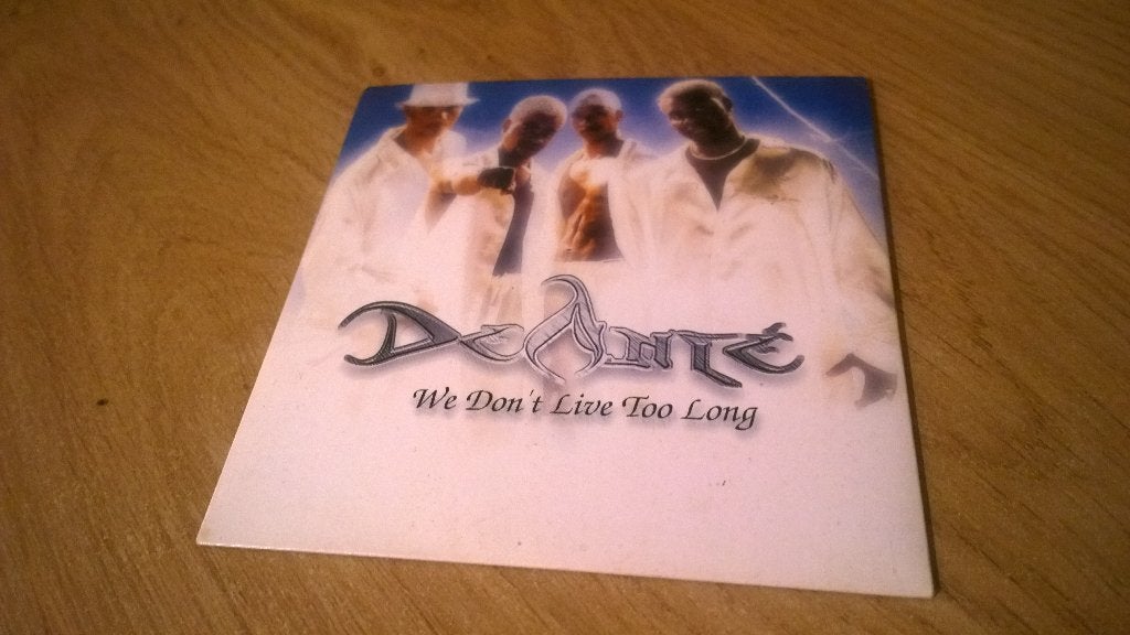 Deanté ‎– We Don't Live Too Long , cardboard sleeve, Ophalen, Gebruikt, Hiphop en Rap