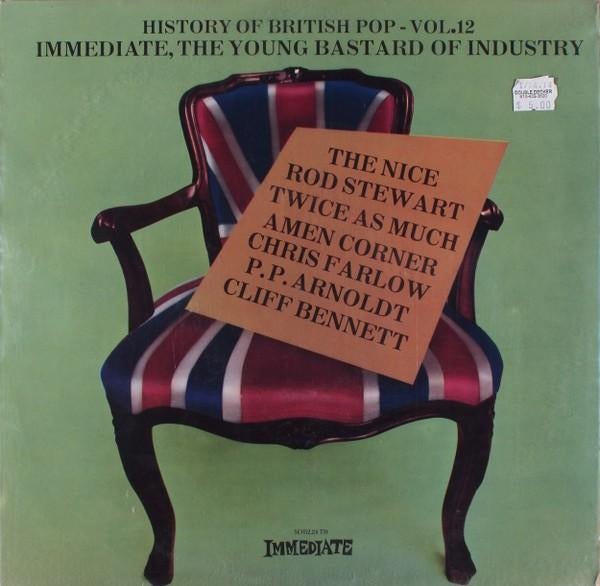 LP - Various ‎– Immediate, The Young Bastard Of Industry, Gebruikt, Ophalen of Verzenden, Pop, 12 inch