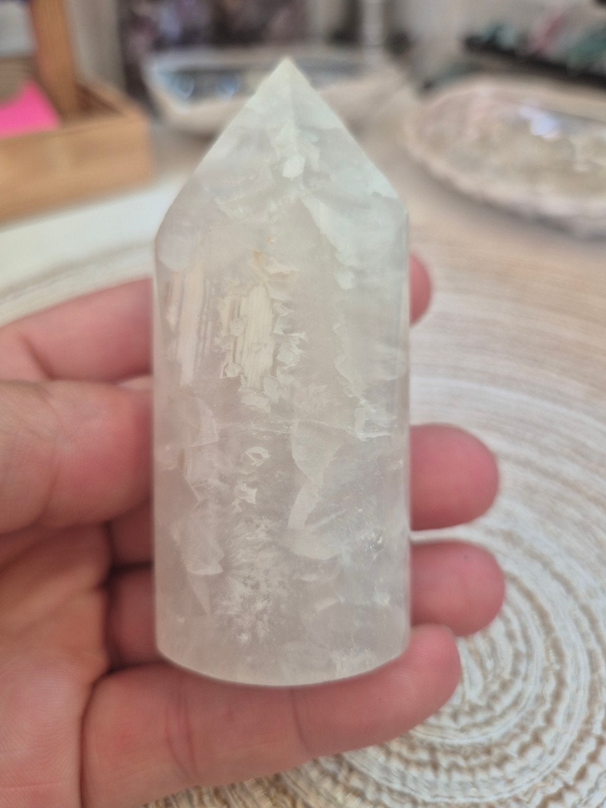 Bergkristal Punt, Sieraden, Tassen en Uiterlijk, Edelstenen, Ophalen of Verzenden, Nieuw