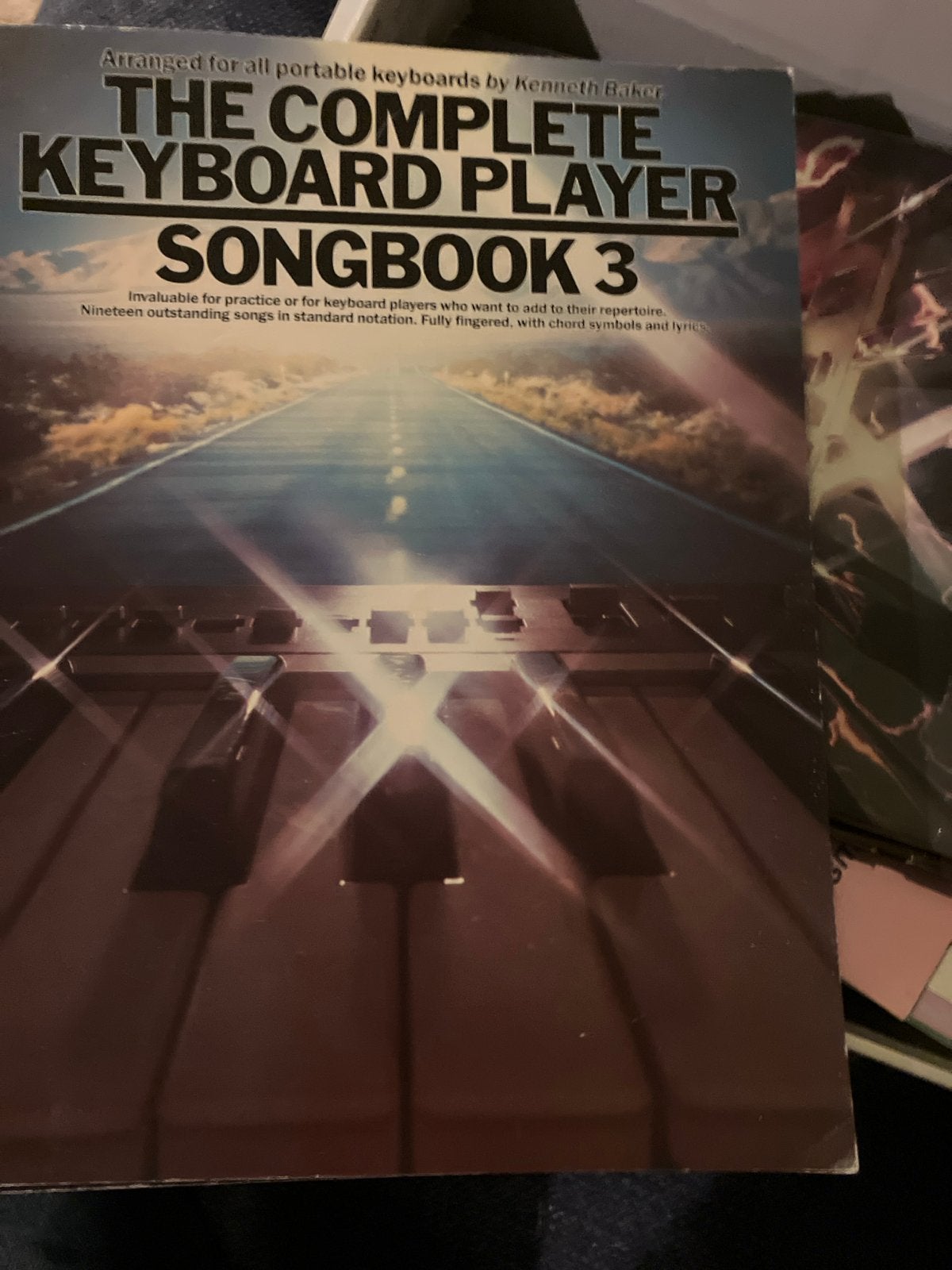 The Complete Keyboard Player Songbook 3 - Kenneth Baker, Ophalen of Verzenden, Gebruikt, Les of Cursus, Keyboard