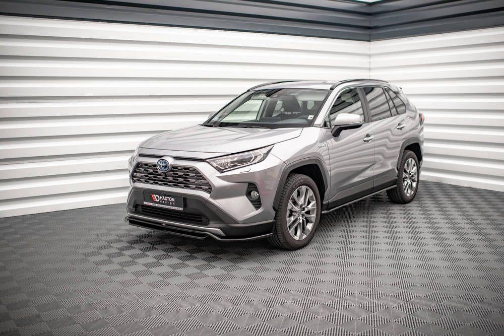 Voorlip sideskirt spoiler diffuser - Toyota Rav4 19+, Ophalen of Verzenden