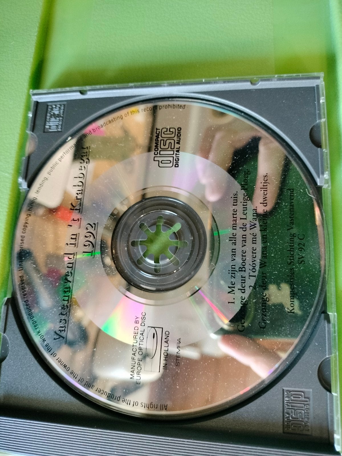 Vastenavend in 't Krabbegat CD Single 1992, Ophalen of Verzenden, Gebruikt, Eerste persing