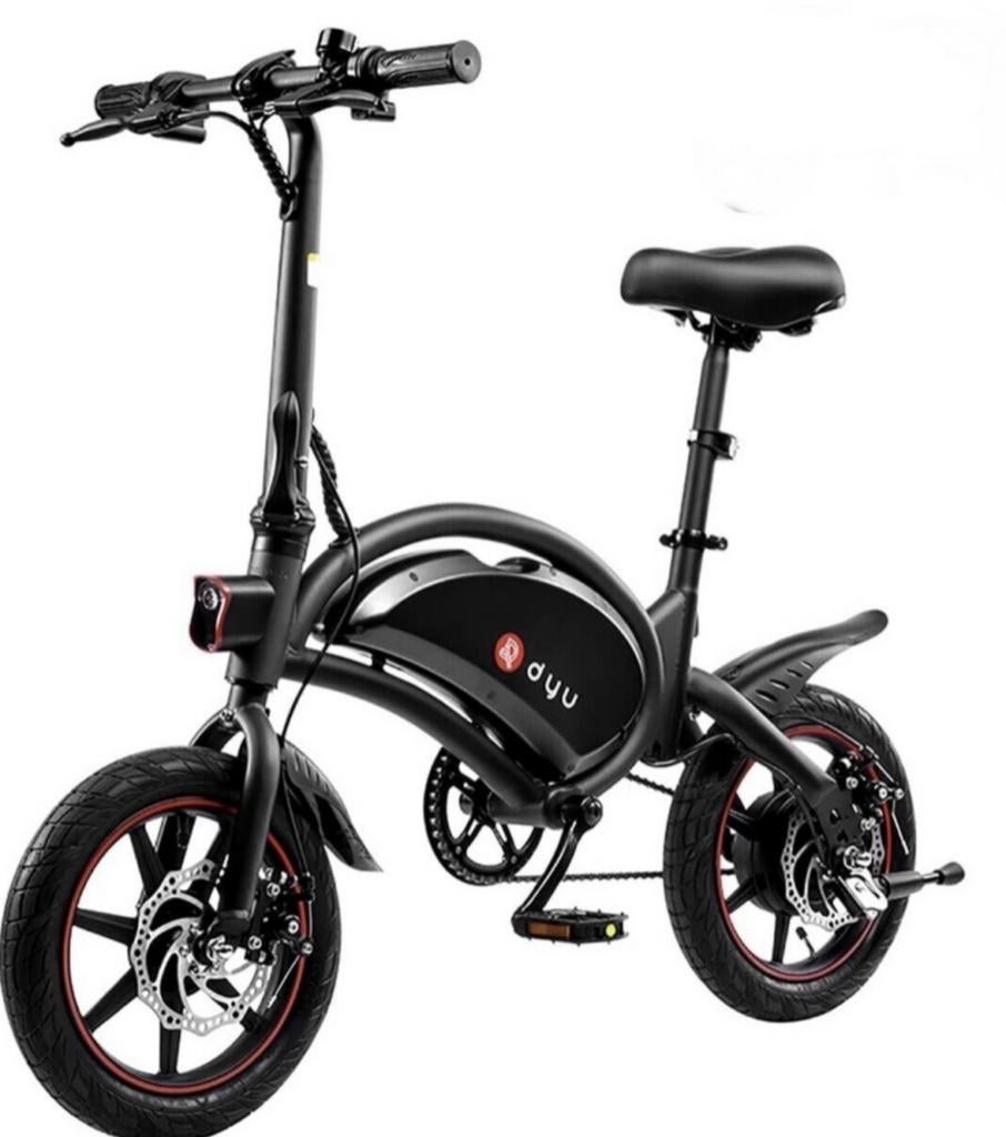 Dyu D3F elektrische fiets 1 jaar garantie, Overige merken, Nieuw, Ophalen of Verzenden, Minder dan 47 cm