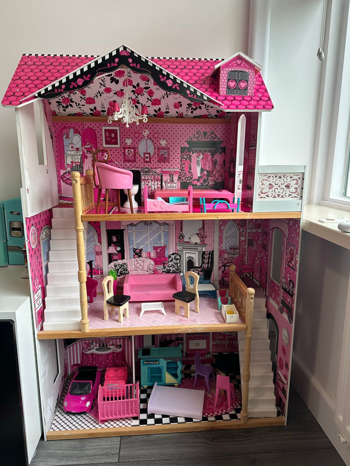 Grote collectie LOL en Barbie poppen met accessoires, Ophalen, Gebruikt, Poppenhuis