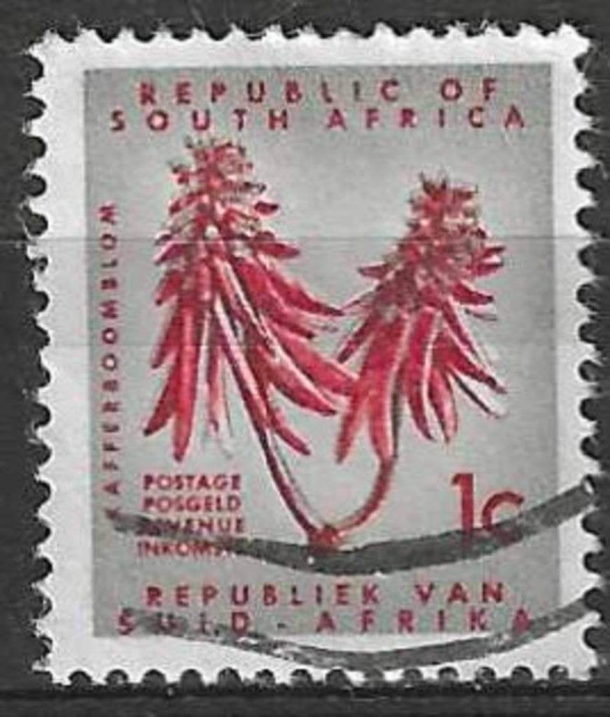 Zuid-Afrika 1962/1963 - Yvert 265 - Flora en Fauna (ST), Verzenden, Zuid-Afrika, Gestempeld