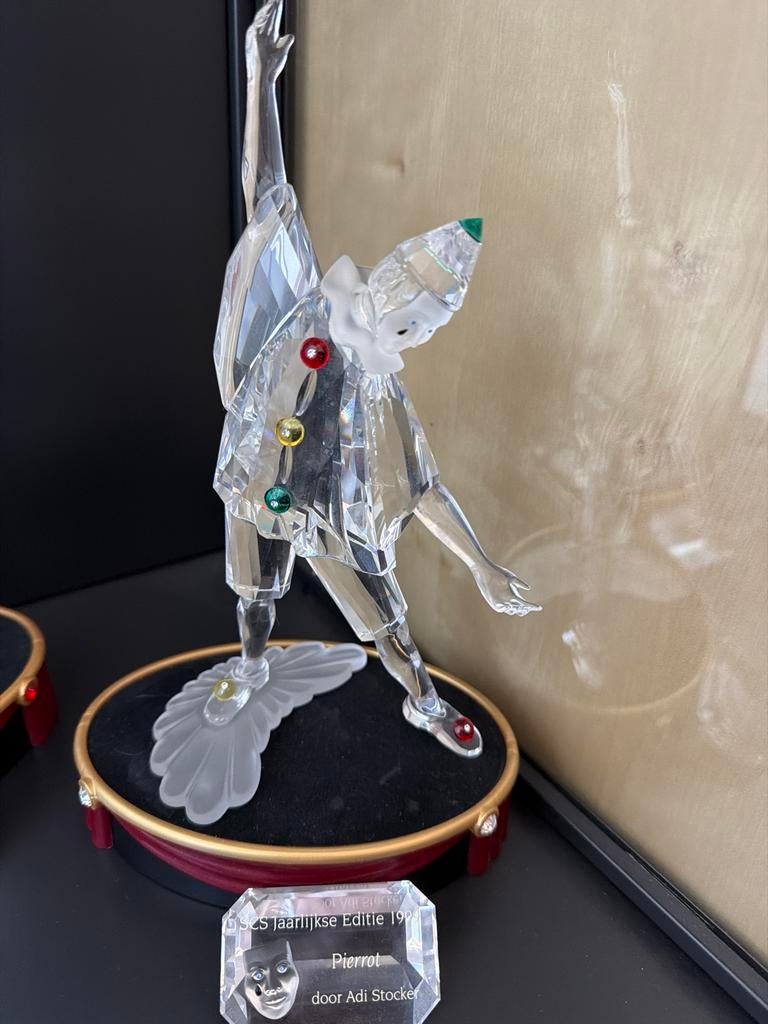 Swarovski Pierrot 25 Jaarlijkse Editie 1999, Verzamelen, Beelden en Beeldjes, Ophalen, Zo goed als nieuw, Mens