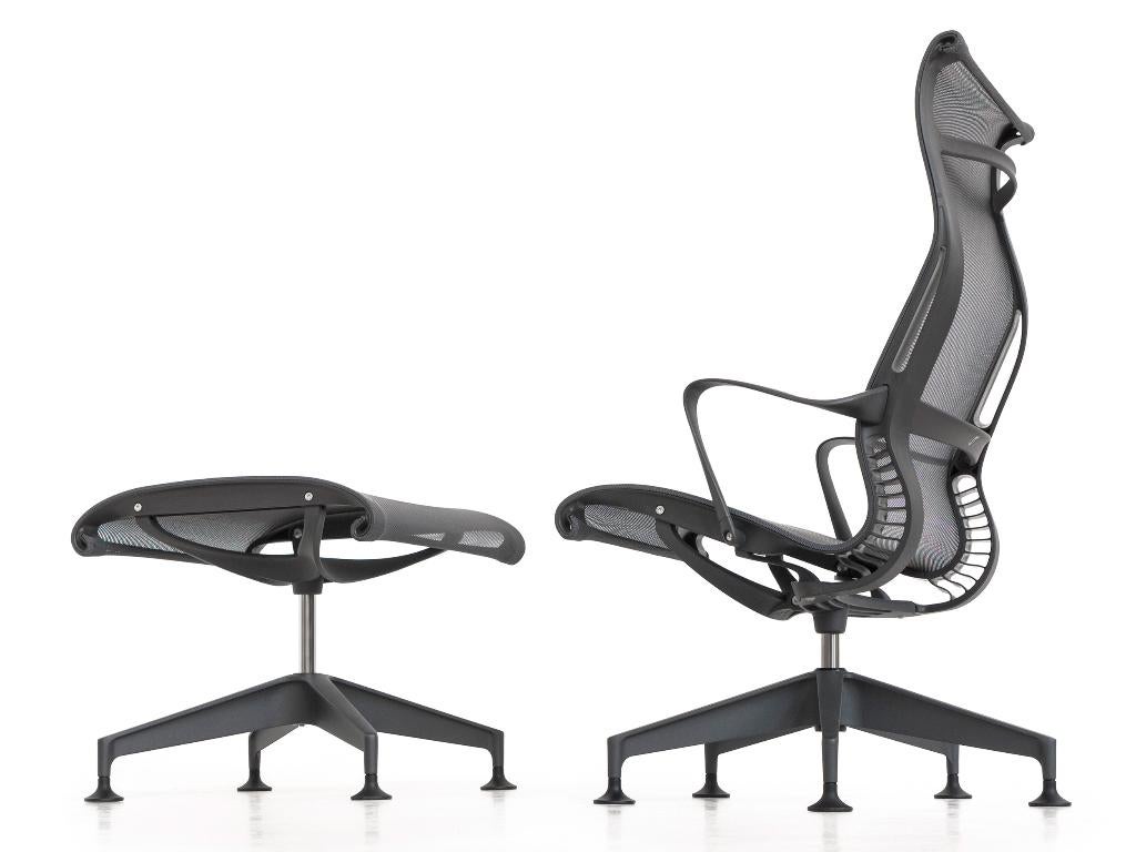 Herman Miller Setu Lounge Chair met Otteman, Ophalen, Kunststof, Design, Zo goed als nieuw