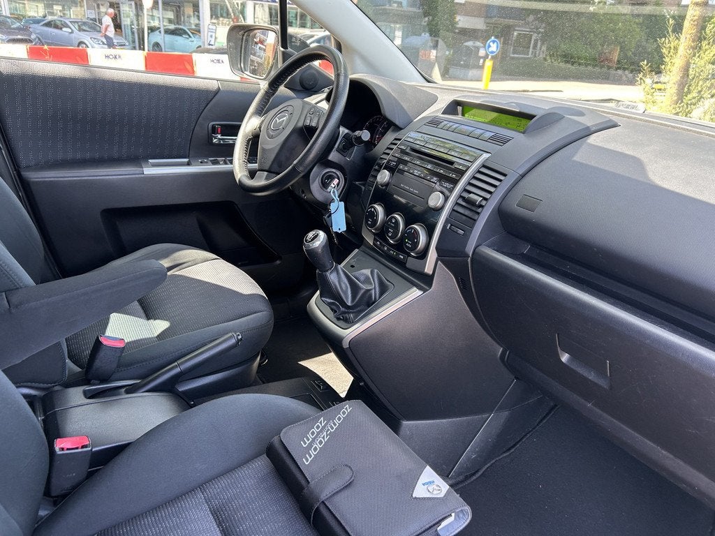 Mazda 5 2.0 Katano 7 persoons airco/ecc nwe apk (bj 2010), 145 pk, Stof, Gebruikt, 4 cilinders