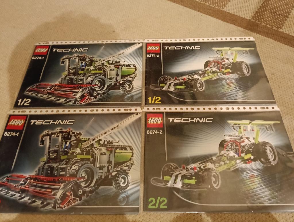 Technic Lego Combine/Harvester, Lego, Compleet, Ophalen of Verzenden, Zo goed als nieuw