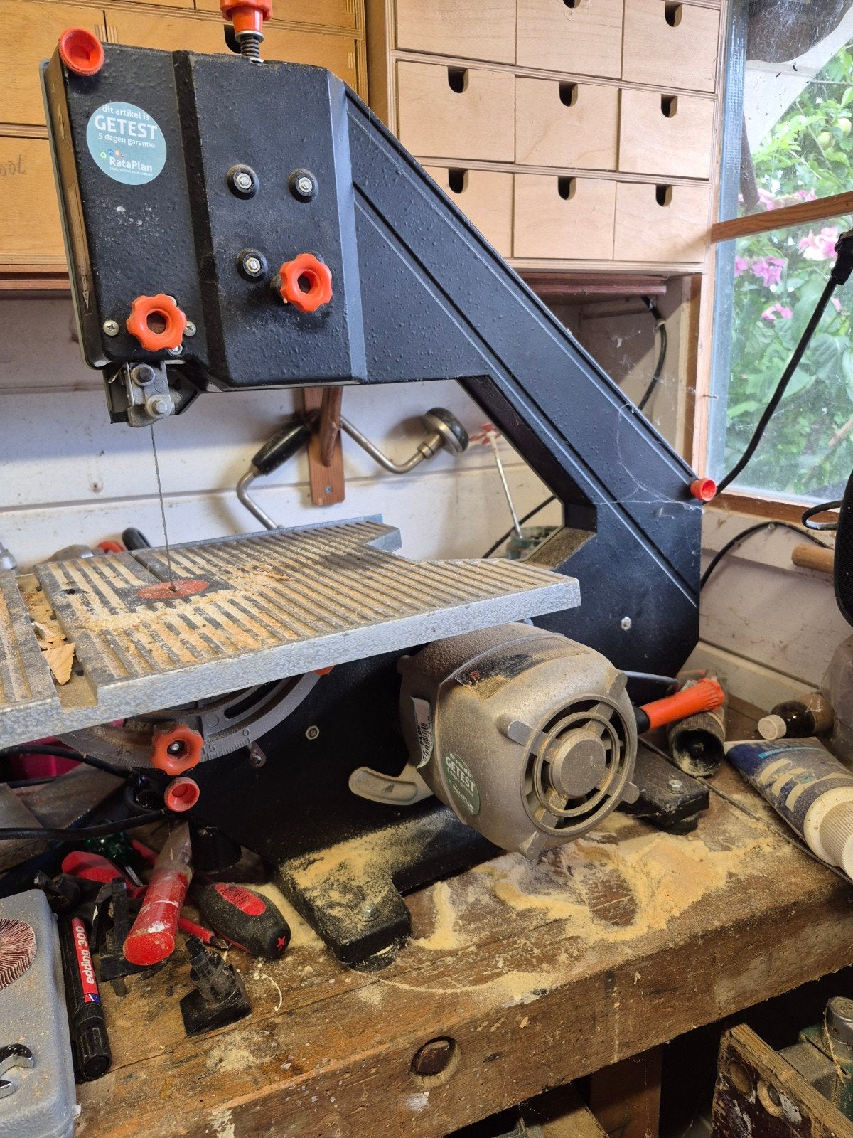Black en decker lintzaagmachine, Doe-het-zelf en Verbouw, Ophalen, Minder dan 600 watt, Decoupeerzaag, 30 tot 70 mm