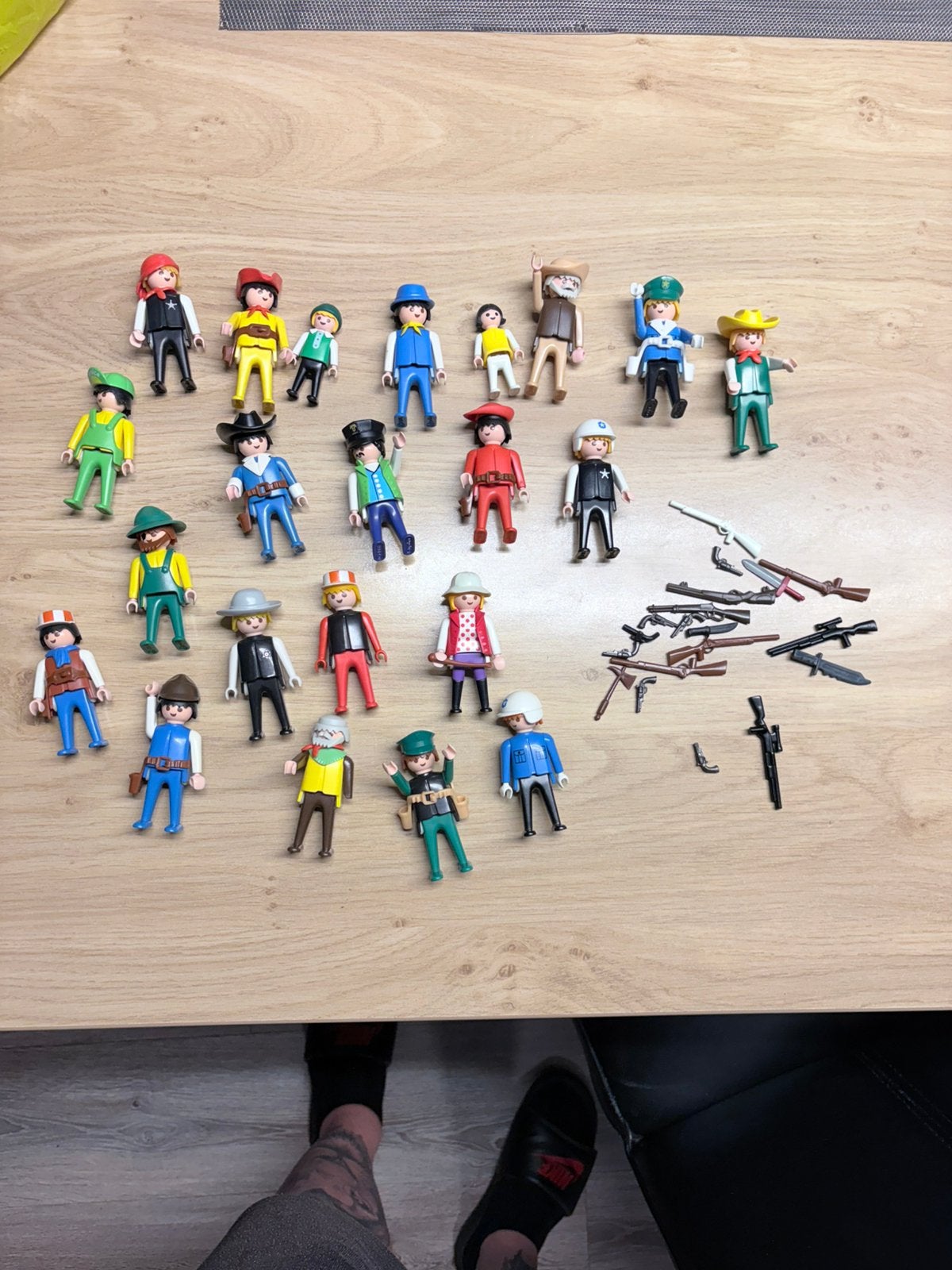 Vintage playmobil poppetjes, Ophalen of Verzenden, Gebruikt