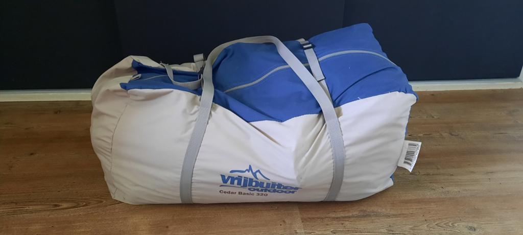 Vrijbuiter Cedar Basic 320 tent - 4 personen zgan, Ophalen, Gebruikt, Tot en met 4