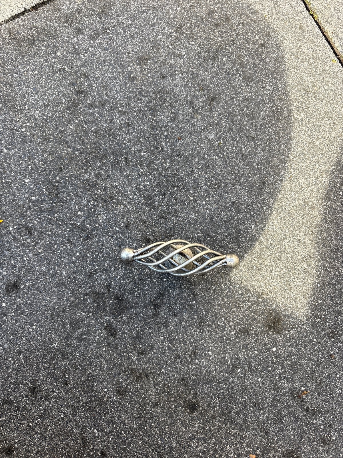 14 Keukengreepjes met schroeven - Ø 2,5 cm achterkant, Ophalen of Verzenden, Gebruikt