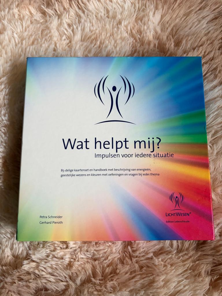Wat helpt mij - LichtWesen kaartenset nieuw, Ophalen of Verzenden, Nieuw, Spiritualiteit algemeen, Overige typen