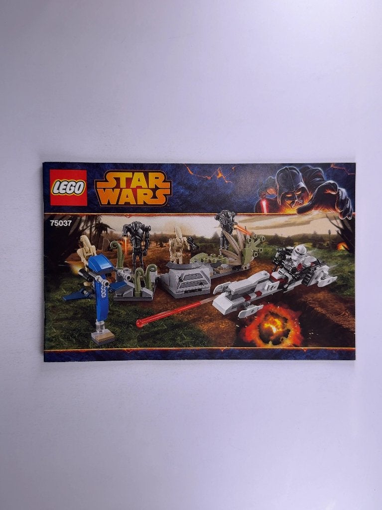 LEGO Star Wars 75037 (Instructions) for Set 75037 Battle on, Gebruikt, Star Wars, Lego, Overige typen