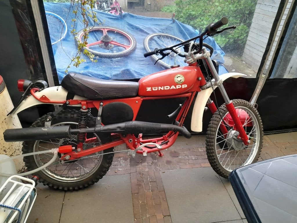 zundapp  (crosser)   uniek exemplaar bj 1973, Ophalen, Gebruikt, Overige modellen, 125 cc