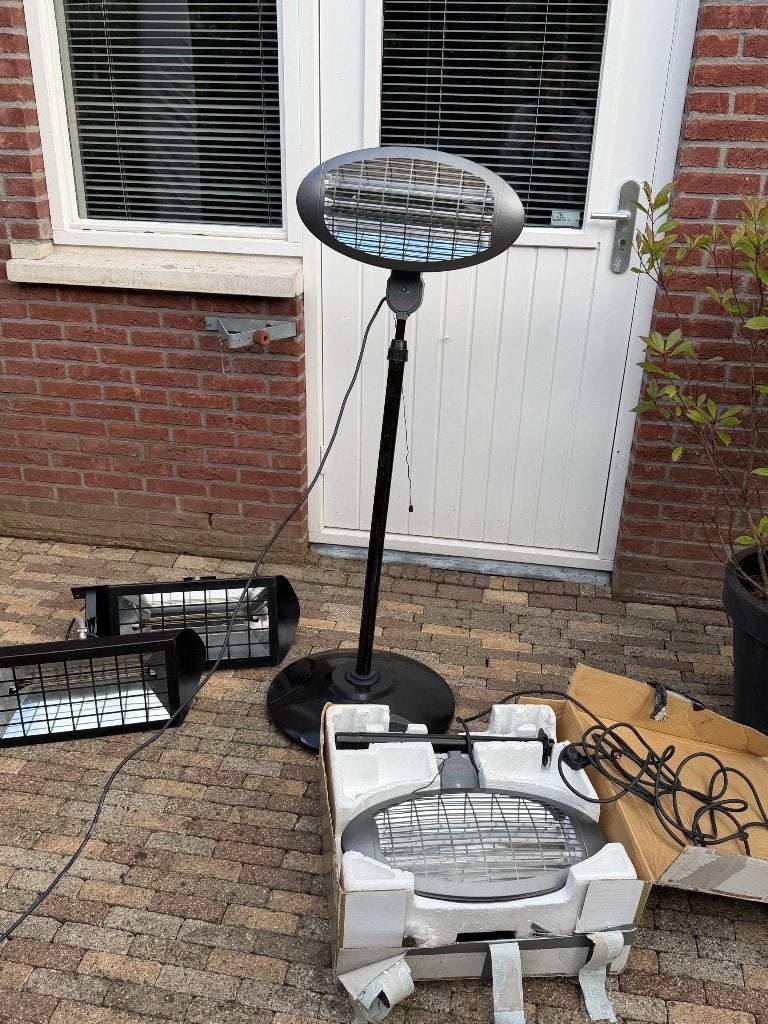 Tuin heaters, Draaibaar, Gebruikt, Parasol, Ophalen