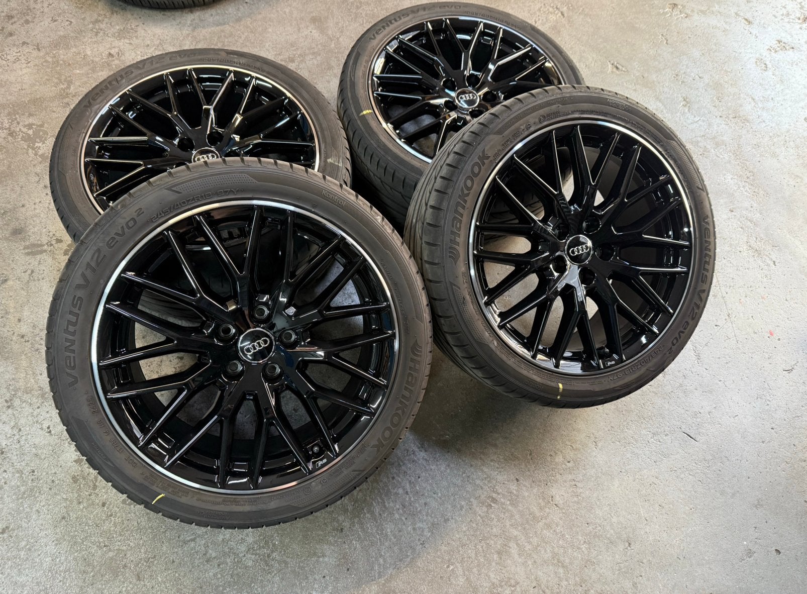 ✅ 18 inch Originele Audi RS A4 velgen A4 S4 A6 5x112 velgen, Auto-onderdelen, 18 inch, Banden en Velgen, Ophalen of Verzenden