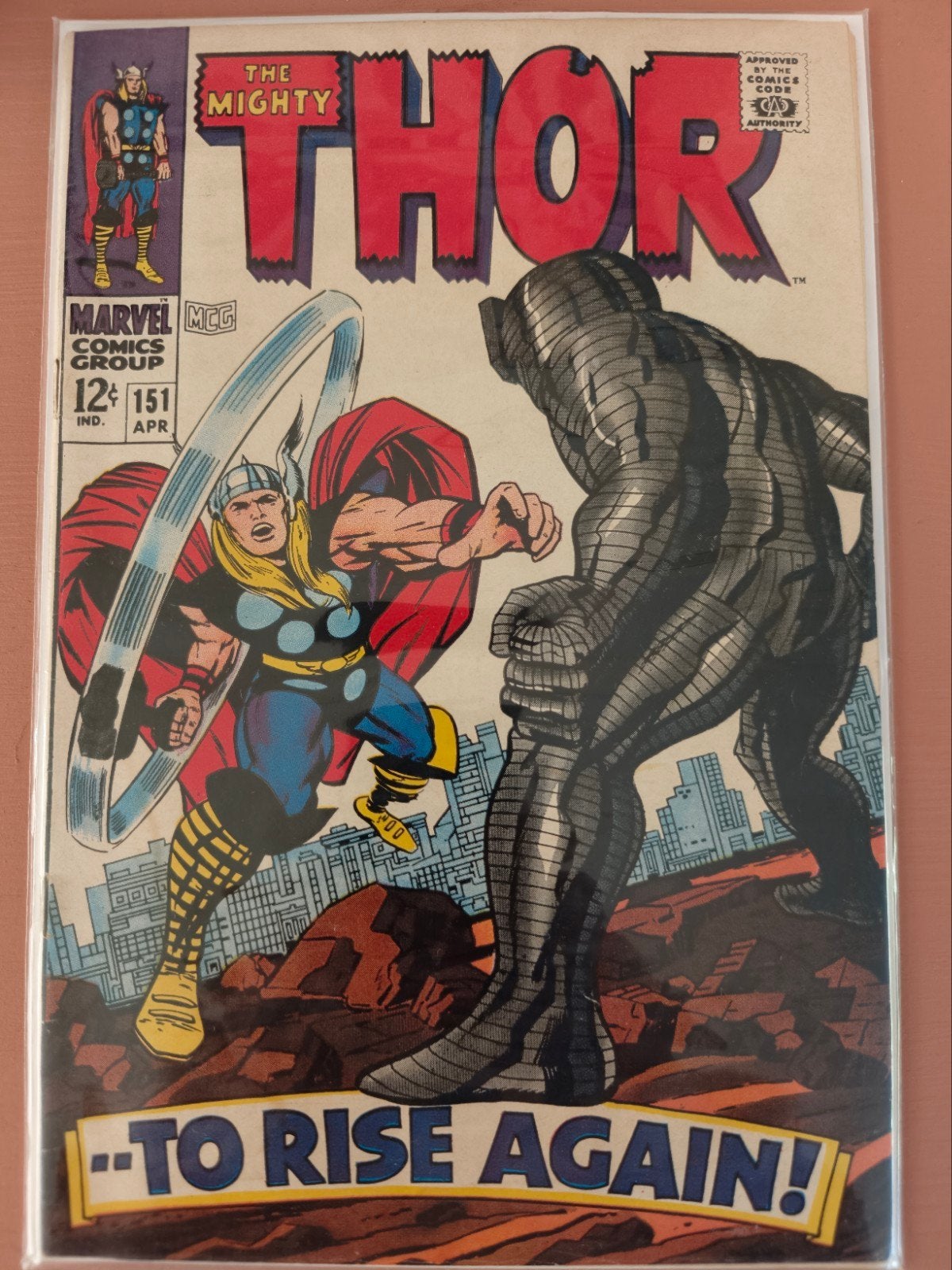 Thor #151 (1968), Eén comic, Amerika, Marvel Comics, Ophalen of Verzenden