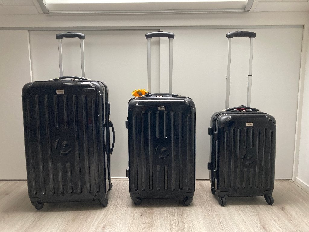 Kofferset van Princess Traveller, Sieraden, Tassen en Uiterlijk, Koffers, Ophalen, Zo goed als nieuw, Hard kunststof, 70 cm of meer